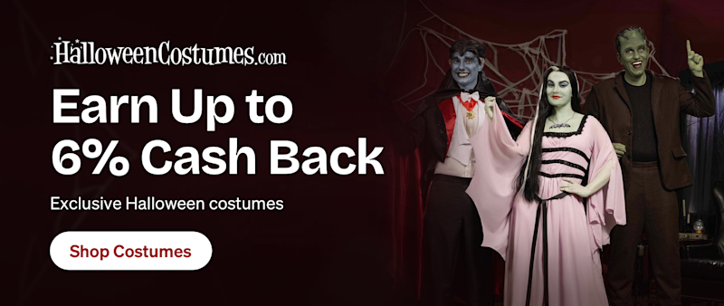 Halloween Costumes: Earn Up to 6% Cash Back. Exclusive Halloween costumes. Shop Costumes
