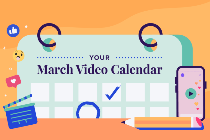 March Social Holidays to Celebrate with Video