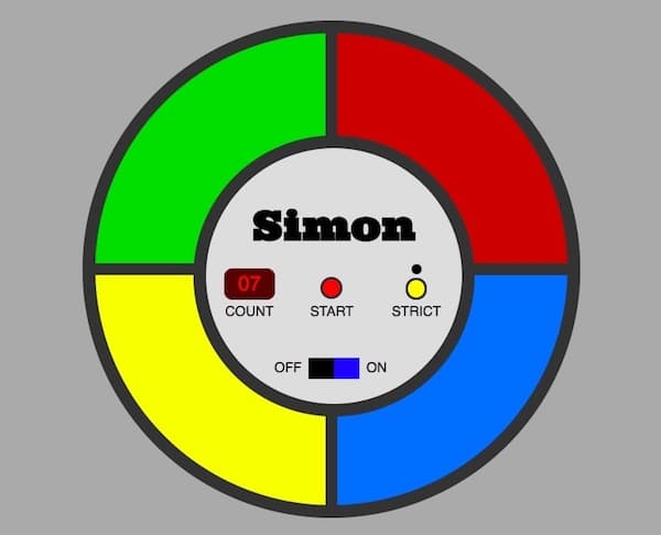 Version 1.0 of Simon Game