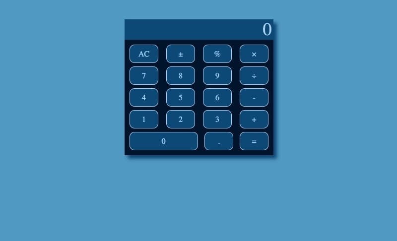 Version 1.0 of my JavaScript Calculator