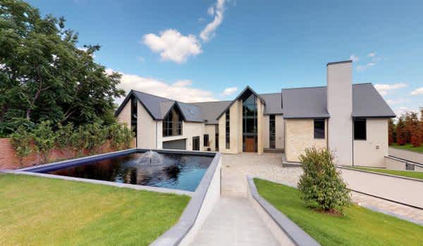 Seven-bedroom detached house in Nottingham for £10m