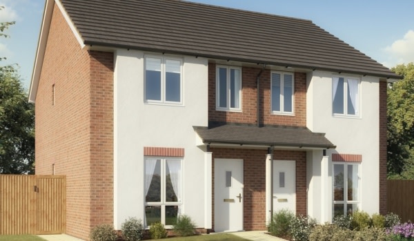 New-build home in Farnborough.