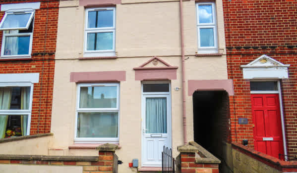 Three-bedroom terraced house for £160,000