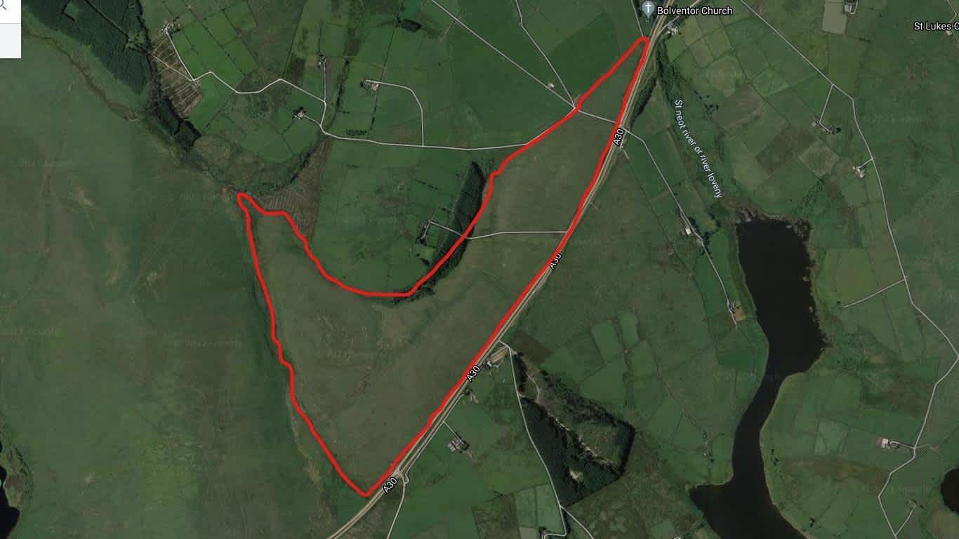 Land for sale, Cornwall, £3,000 - plot