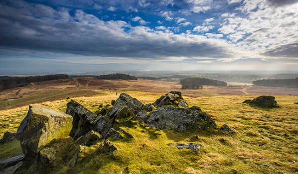 Open countryside in Leicestershire