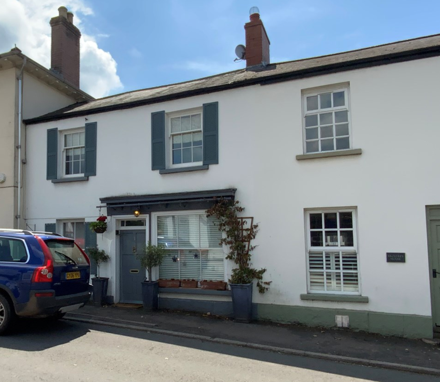 10. Three-bedroom terraced house with detached annexe, Raglan, Wales, £500,000