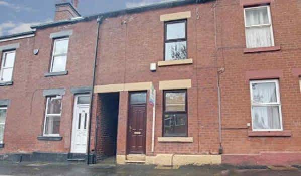 Three bed terraced house for sale for £135,000
