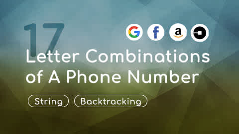 Problem 17, Letter Combinations of A Phone Number