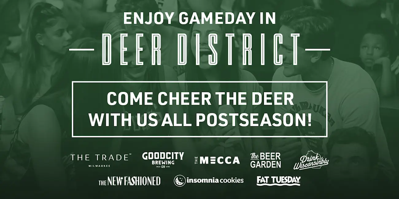 Enjoy Gameday In Deer District!