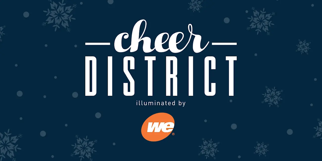 Cheer District, Illuminated by We Energies