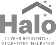 Covered by Halo 10 year residential guarantee insurance