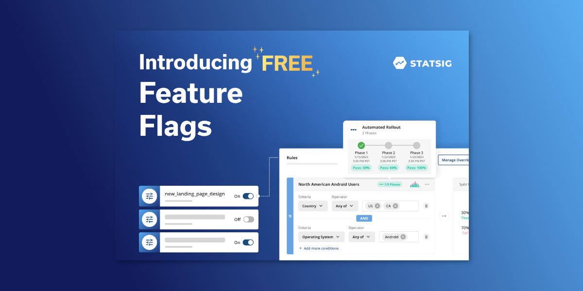 Introducing Free Feature Flags For All Statsig