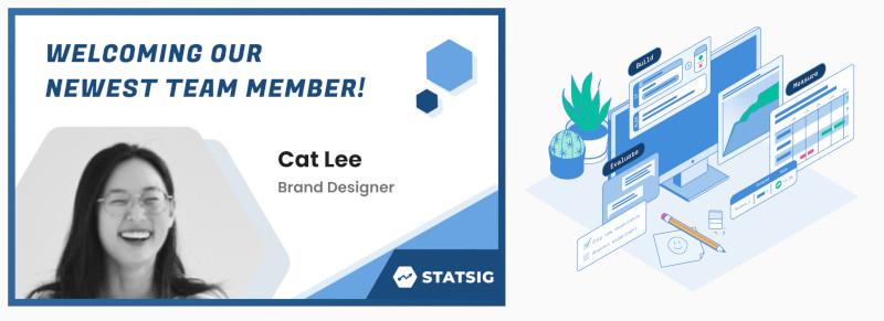 statsig design team welcomes cat lee!