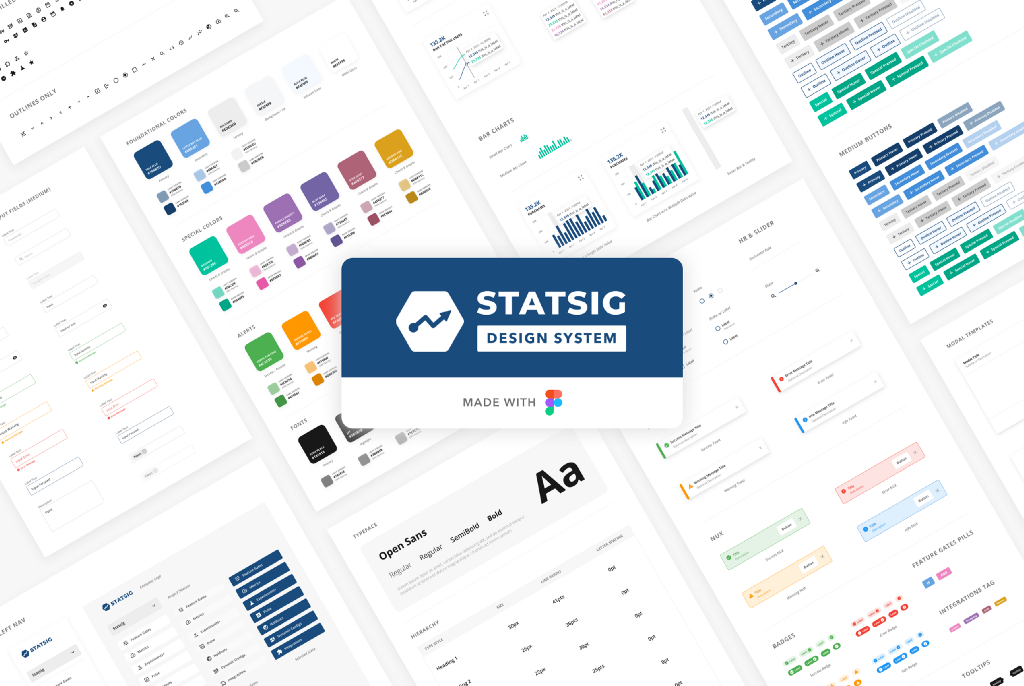 statsig design system made with figma