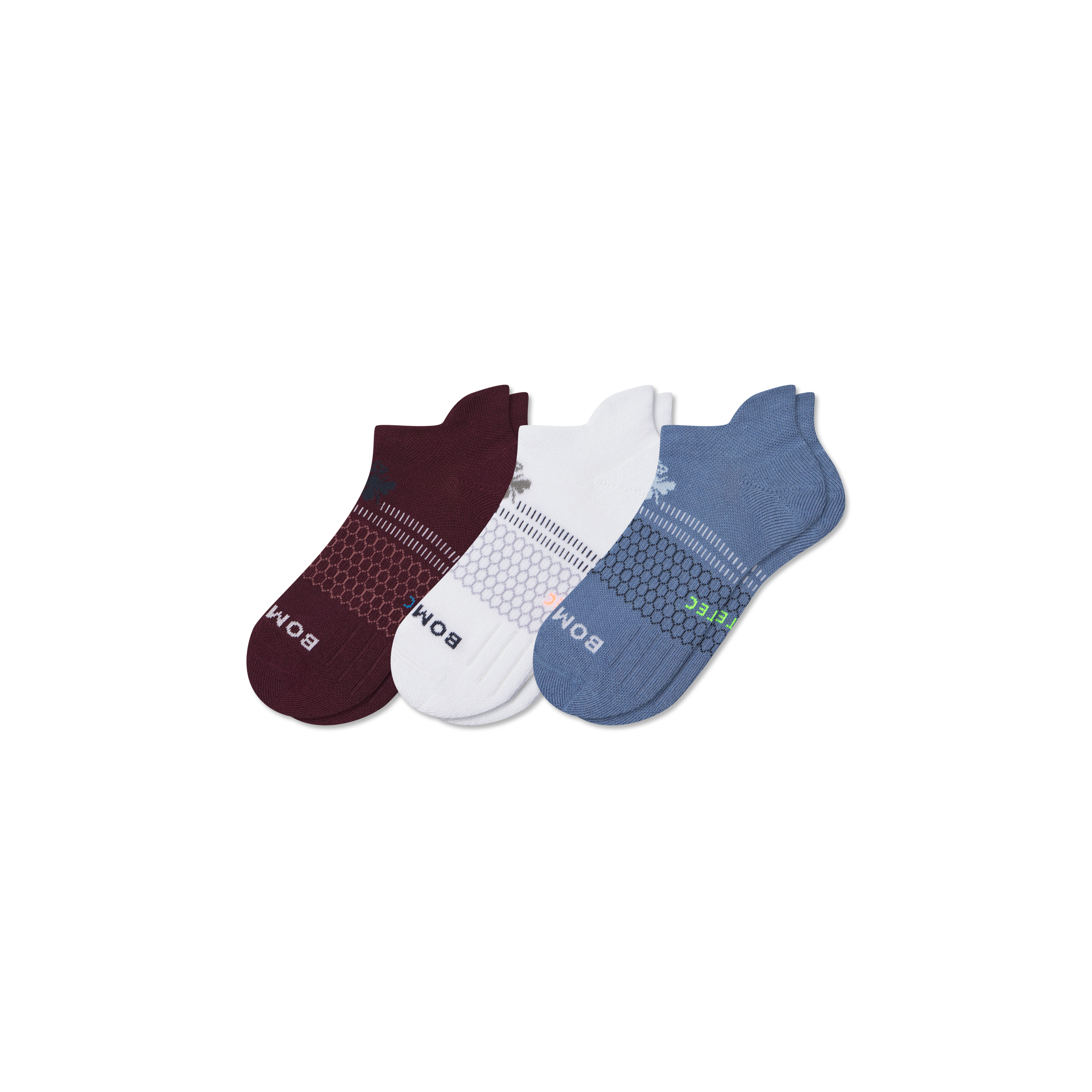 Men's All-Purpose Performance Ankle Sock 3-Pack - Bombas
