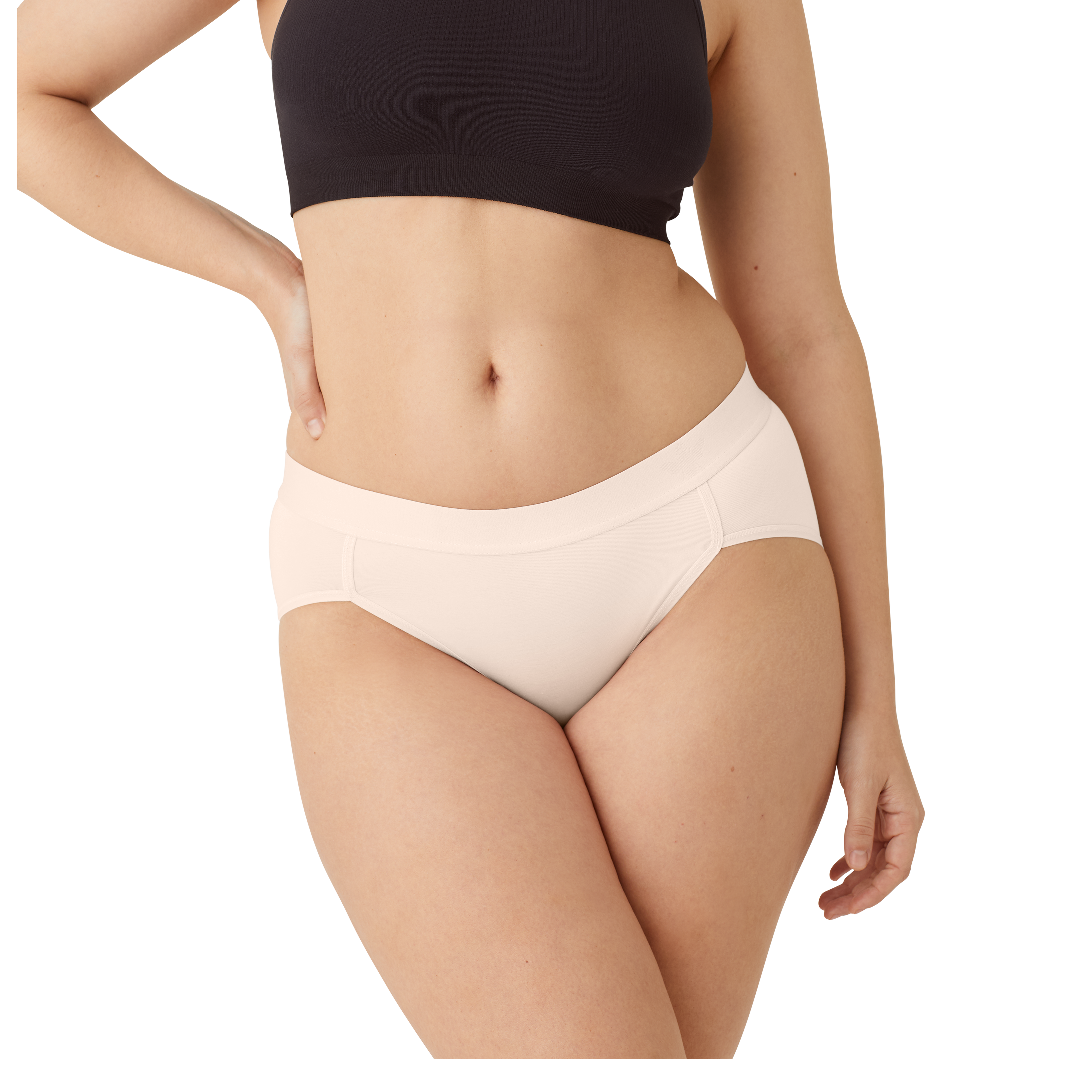 QT Intimates Cotton Tailored Modern Brief 3-Pack 44628 