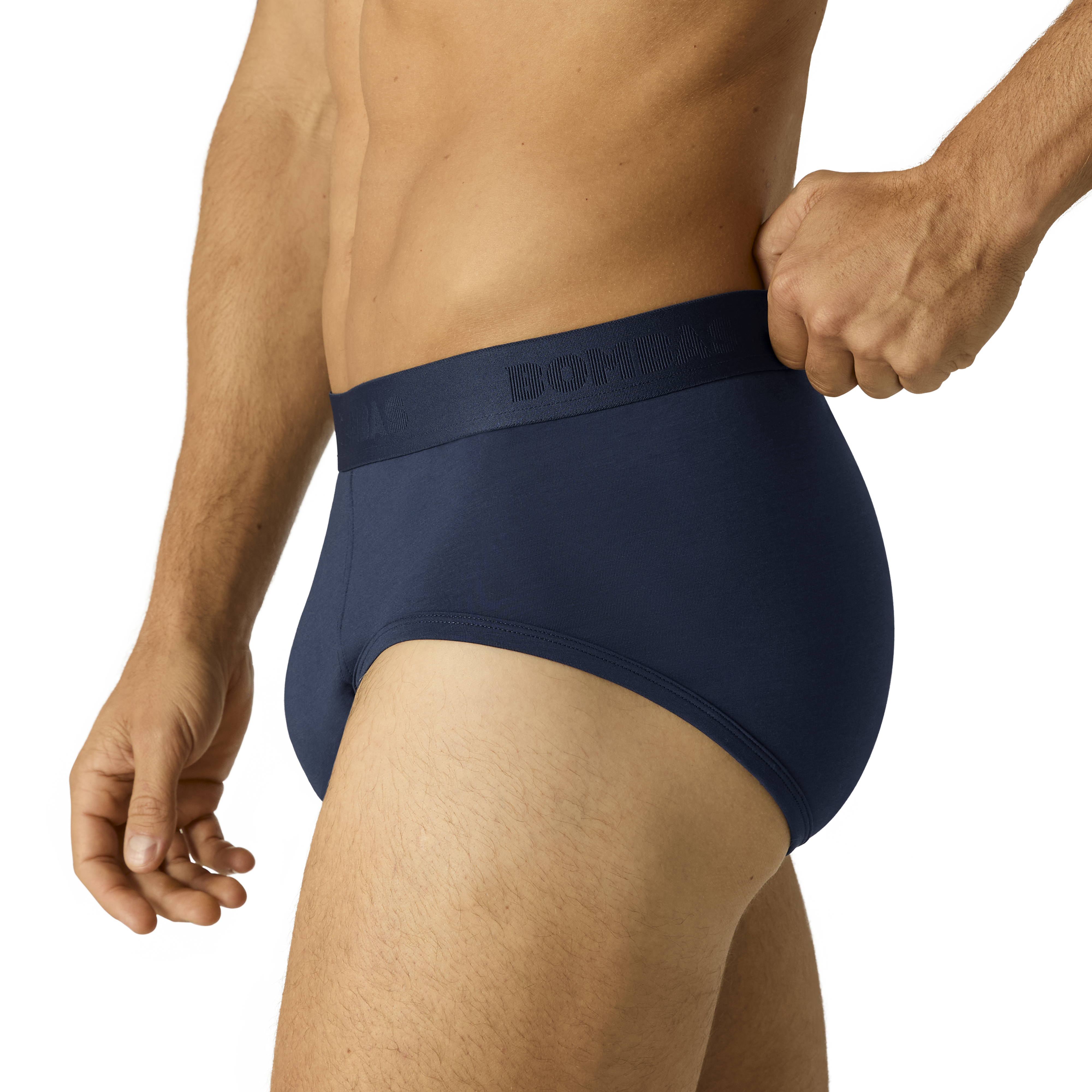 Men's Cotton Modal Blend Flyless Brief 6-Pack Bombas