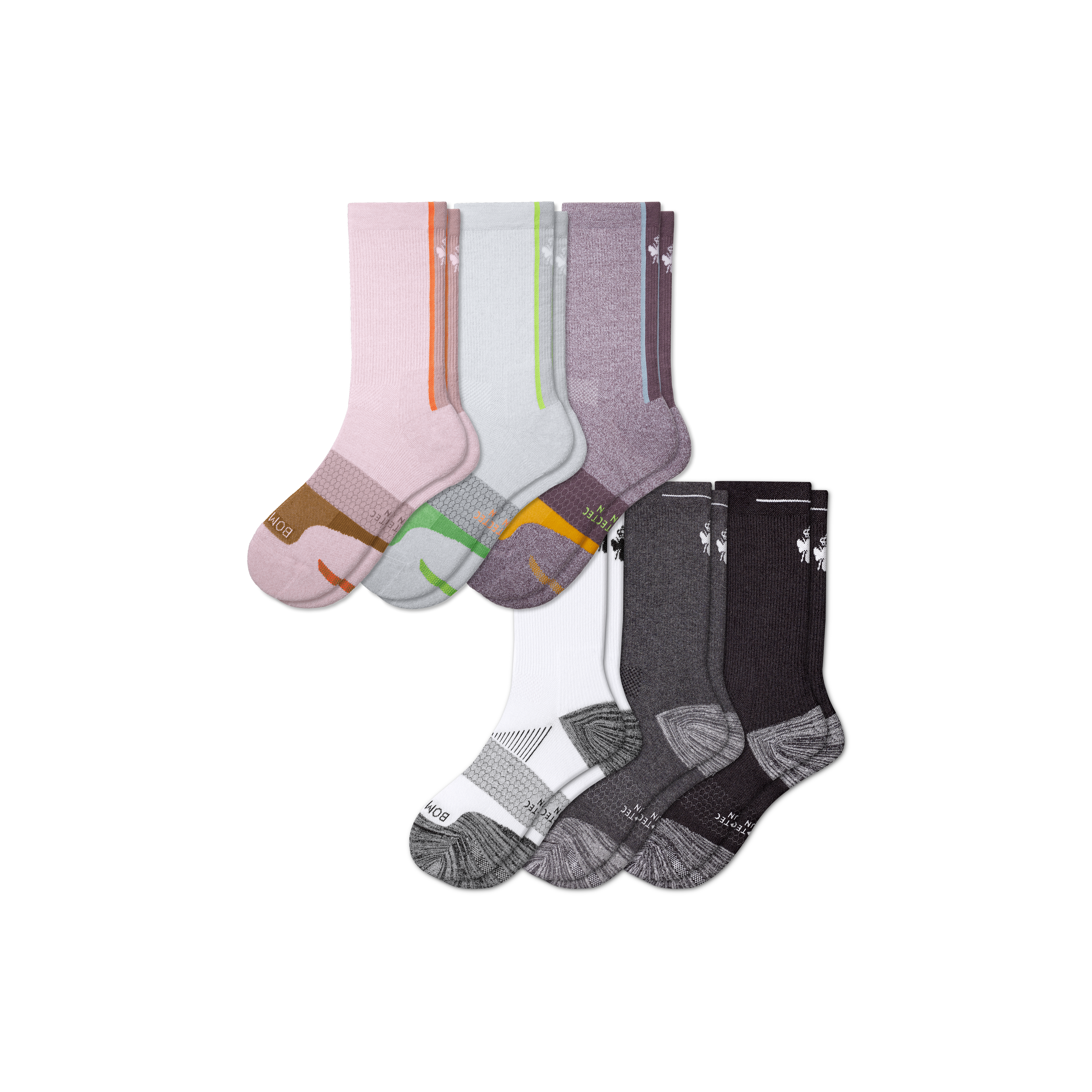 Women's Running Calf Sock 6-Pack