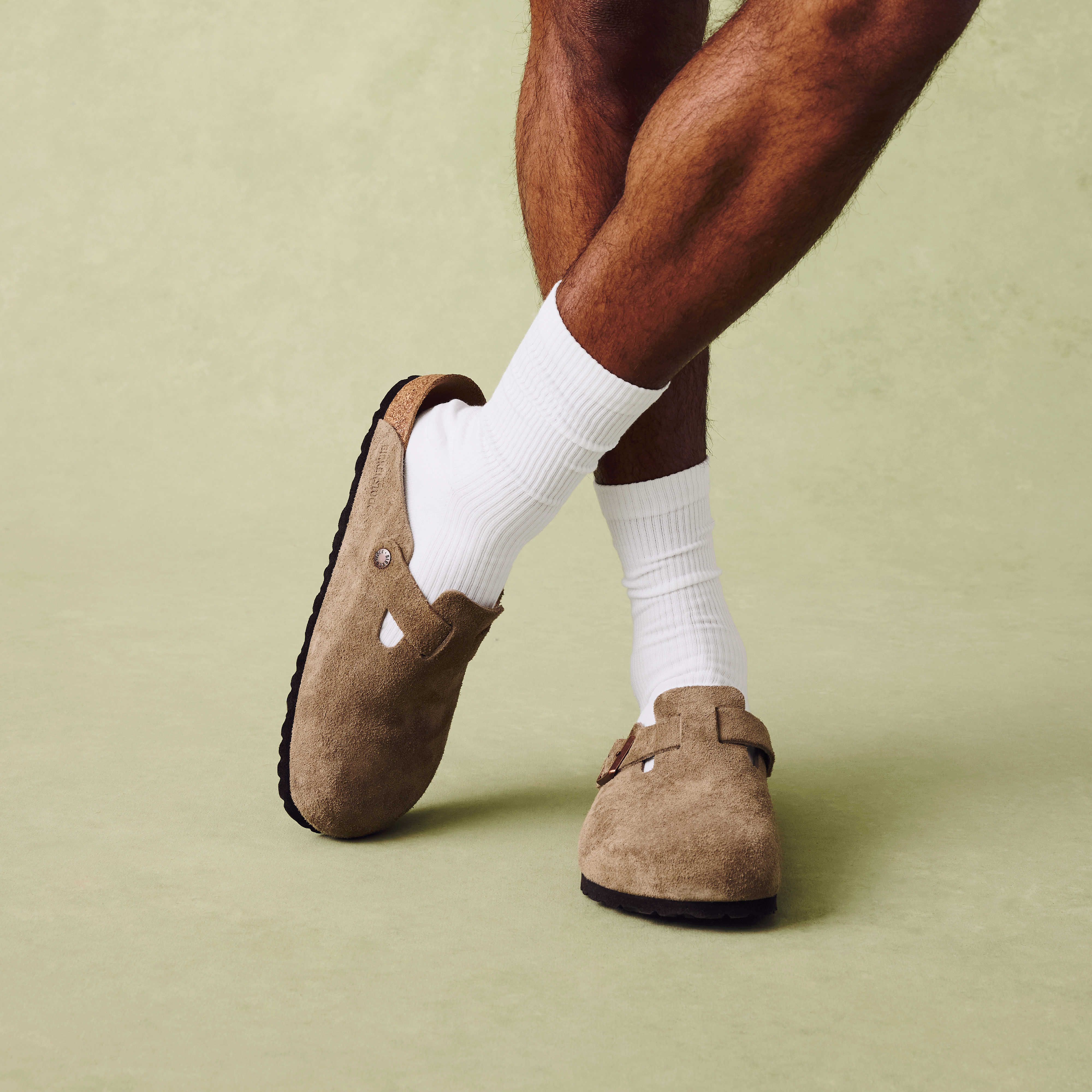 Men's Modern Rib Calf Socks - Bright White - Extra Large - Cotton Blend - Bombas