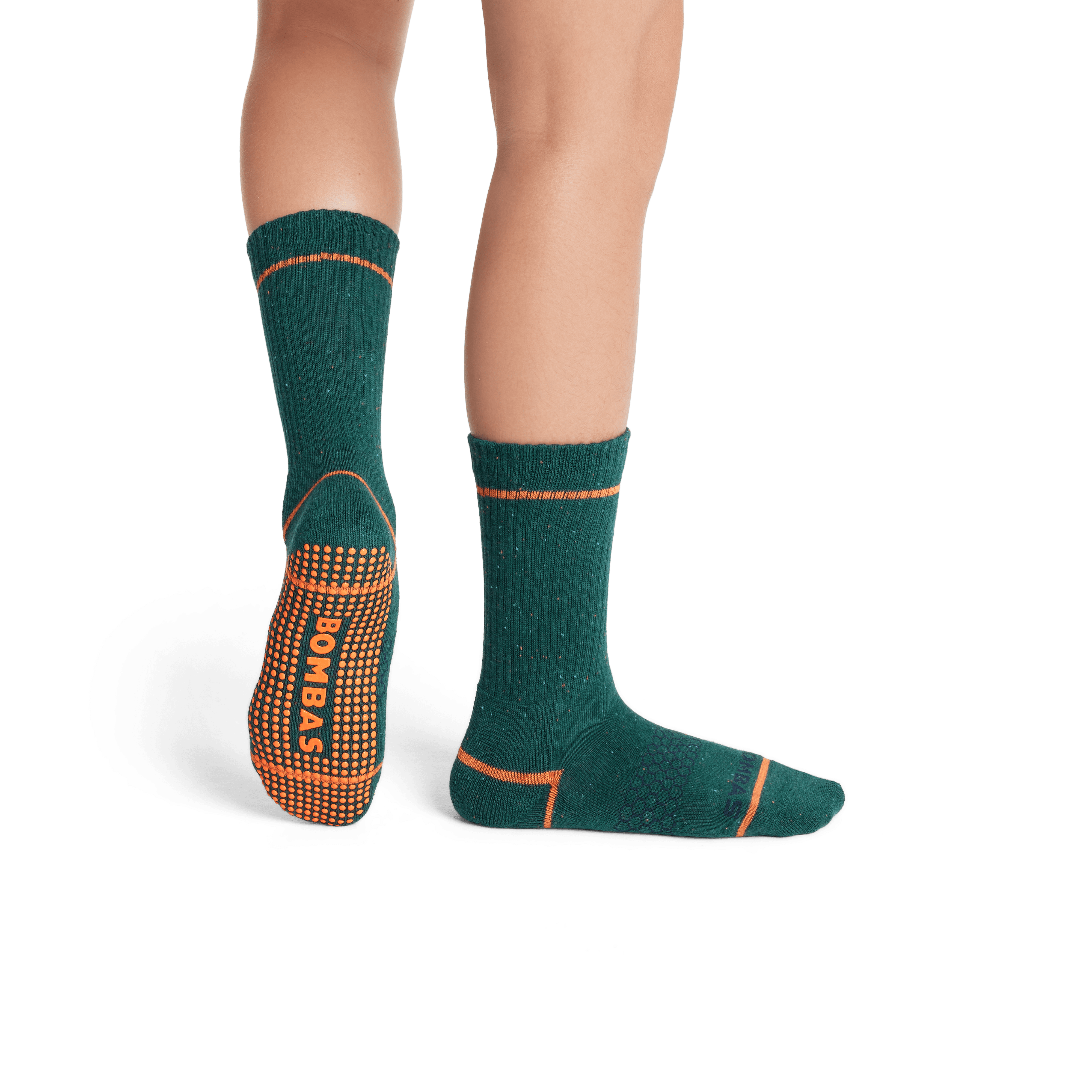 Bombas Gripper Calf Sock 4-pack In Stripe Mix