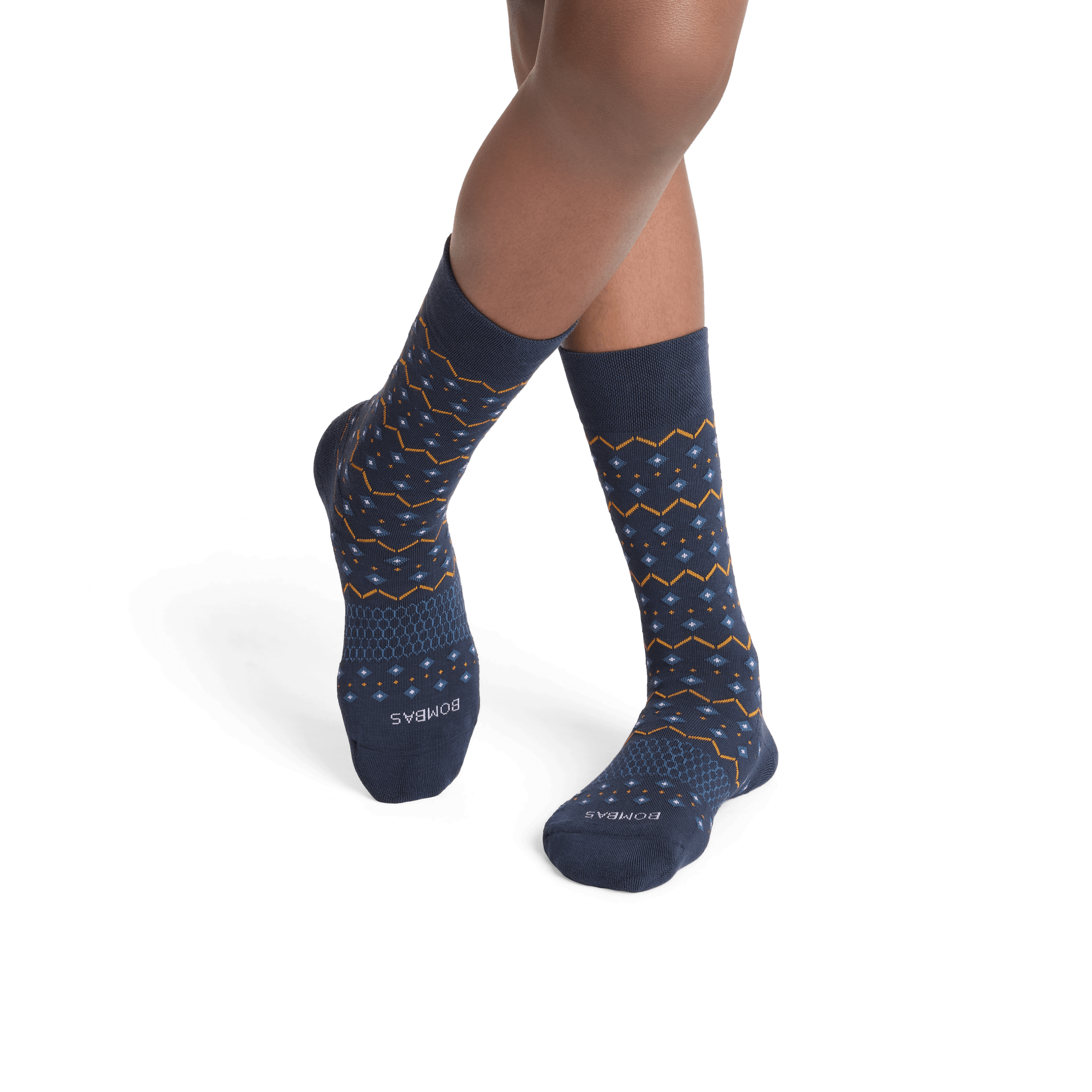 Youth Microstripe Gripper Calf Sock 4-Pack - Bombas