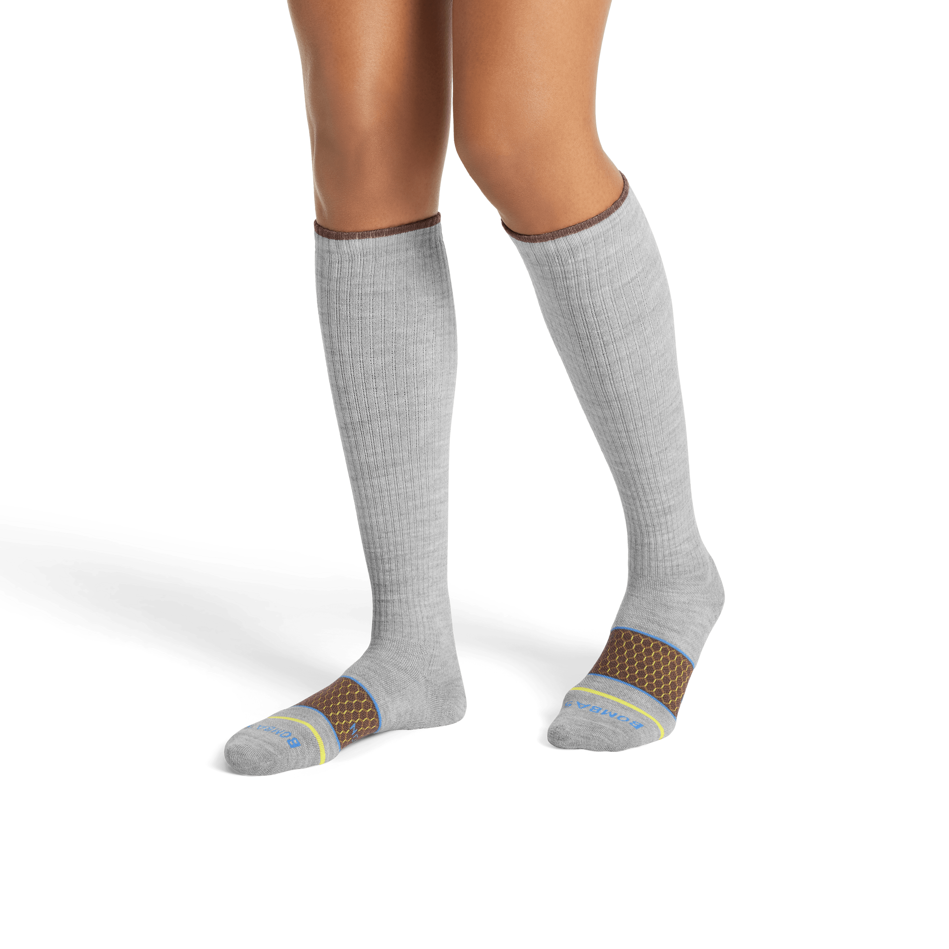 Women's Merino Wool Blend Everyday Compression Sock 3-Pack (15 ...