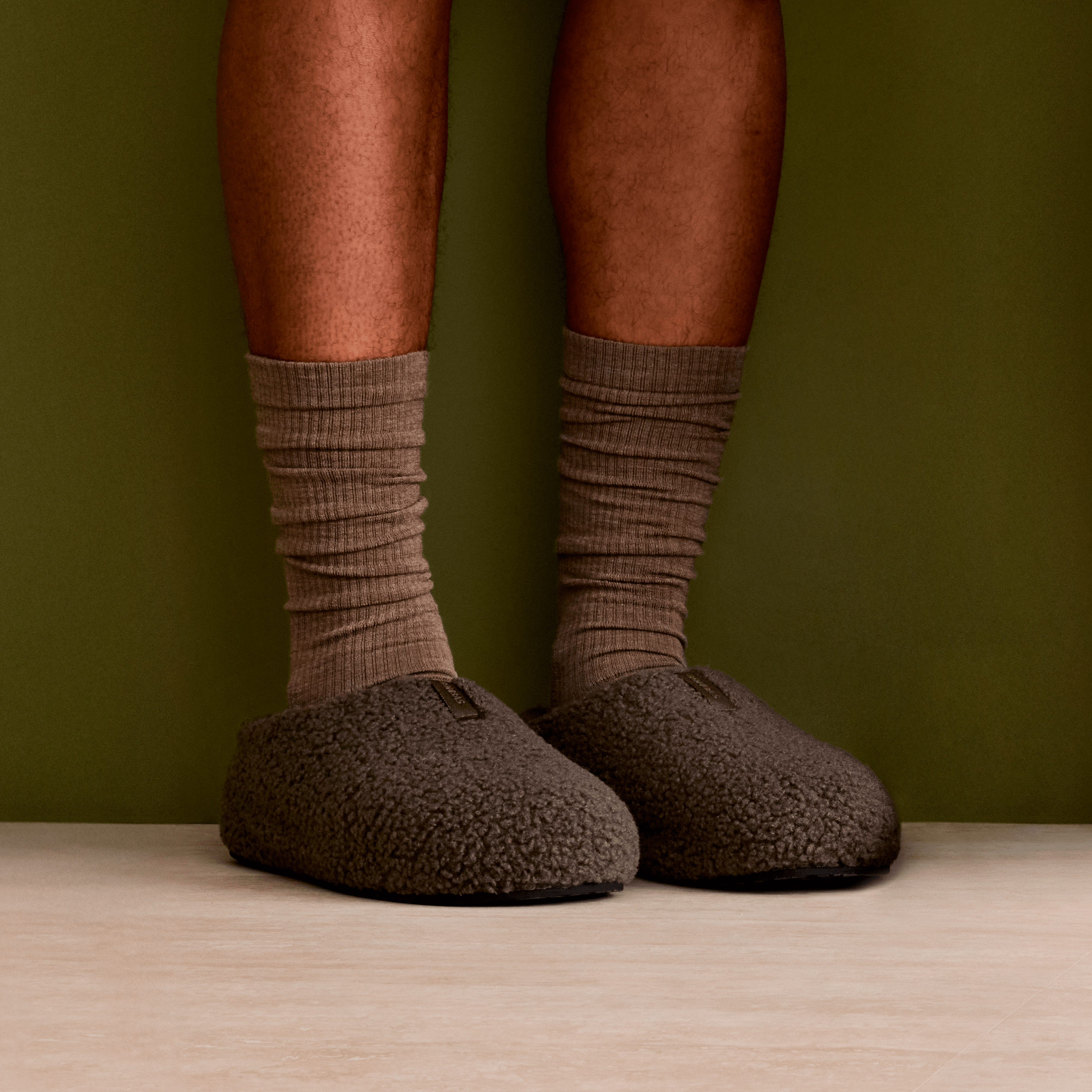 Bombas Men’s Sunday Slippers Charcoal Gray Size 13 Bombas Men main image 4