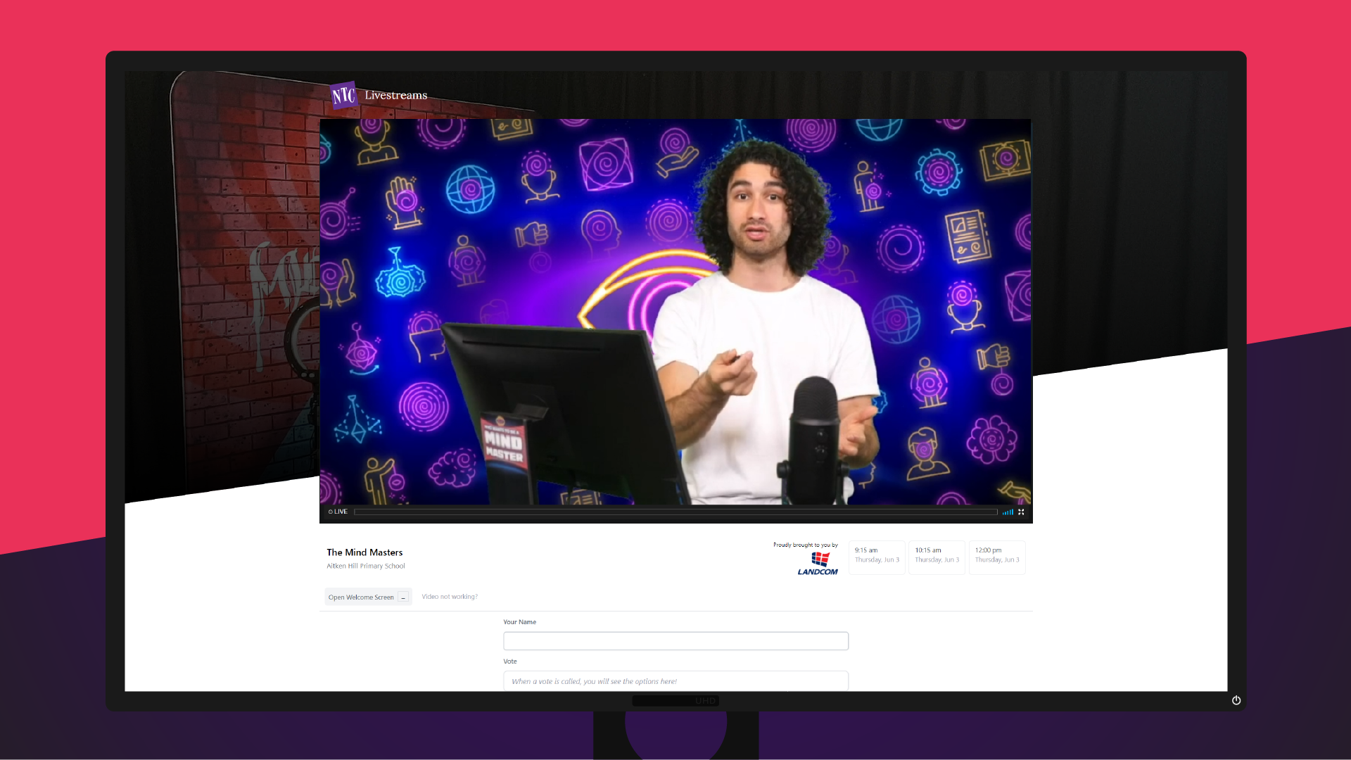 NTC Livestream Platform