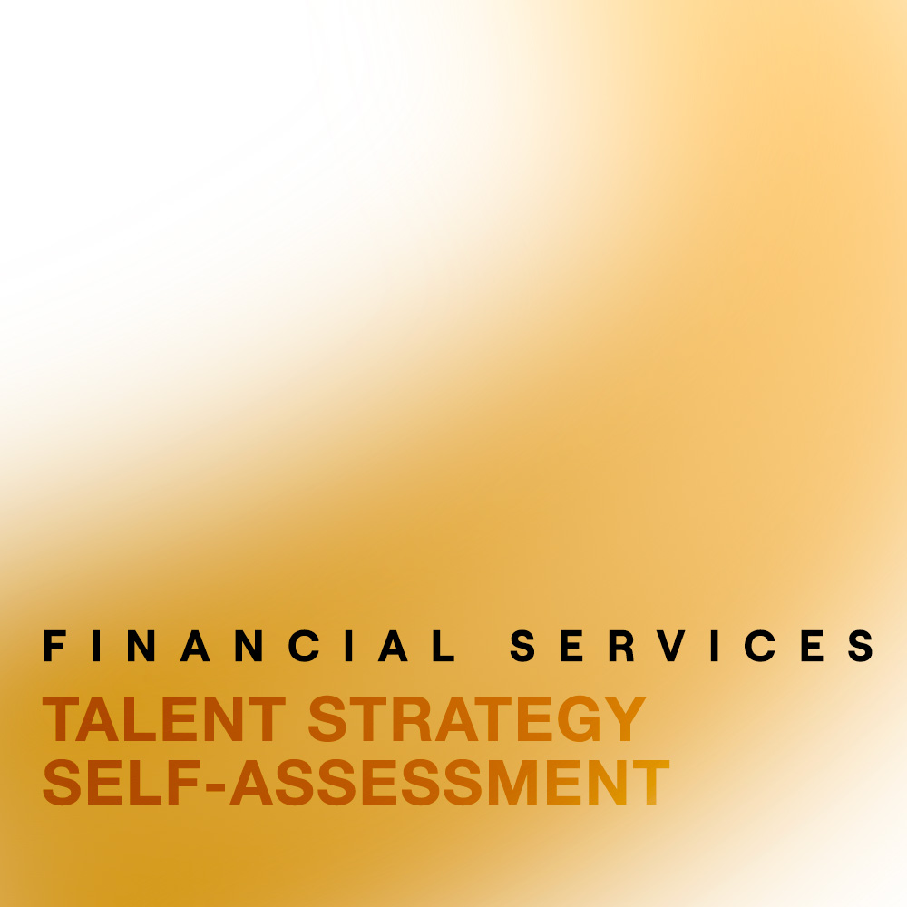 Financial Services Talent Strategy