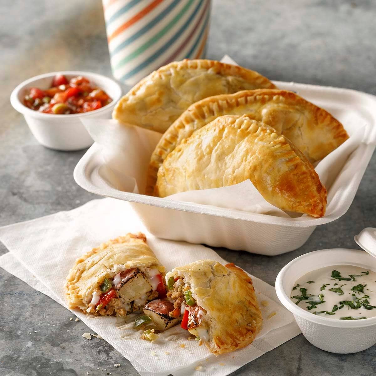 Picadillo Potato Empanadas Simplot Foods