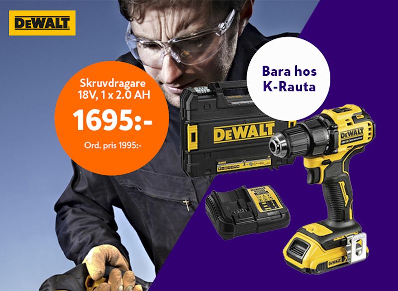 HEMSIDAN Banner 876X640 502361043 Dewalt Skruvdragare
