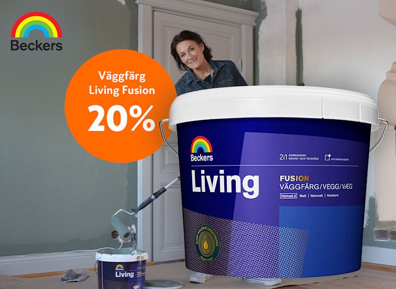 HEMSIDAN Banner Beckers Living Fusion