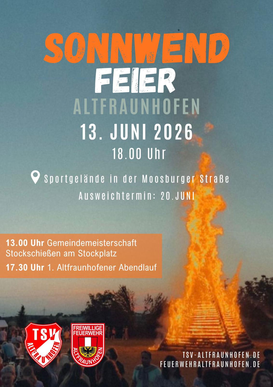 Sonnwendfeier Altfraunhofen