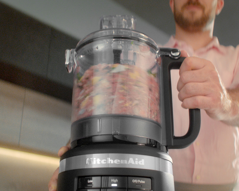 black-food-processor-mincing-meat