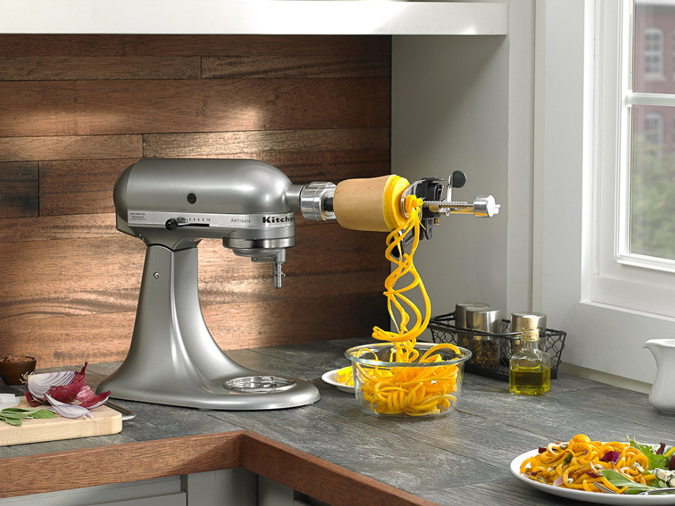 Accessories-spiralizer-to-peel-core-and-slice-sulver-mixer-with-attachment-slicing