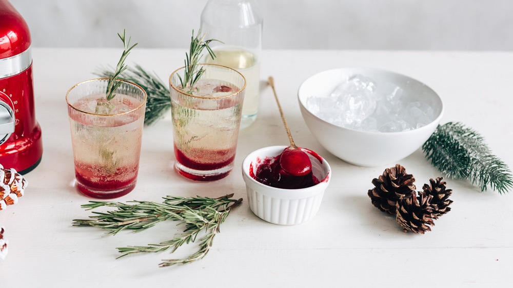 Import-Recipe - Sparkling Cranberry Mocktail