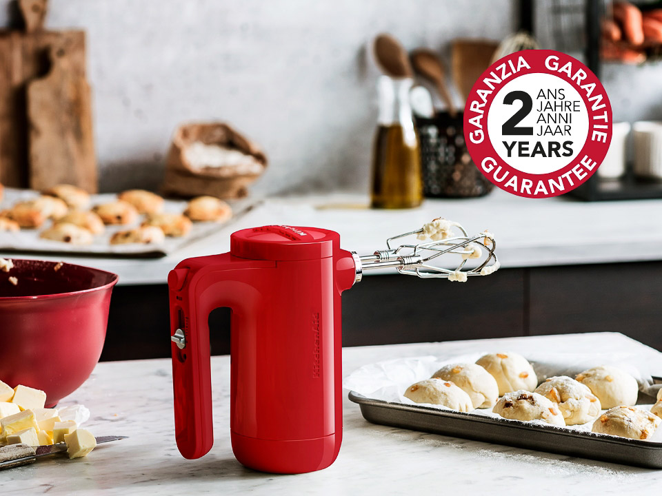 Hand-mixer-cordless-empire-red-2-year-guarantee-making-cookies
