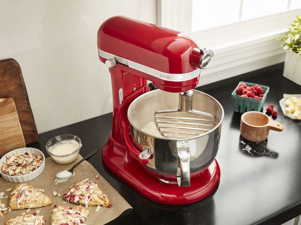 Accessories-pastry-beater-empire-red-bowl-lift-mixer-with-beater-mixing-dough