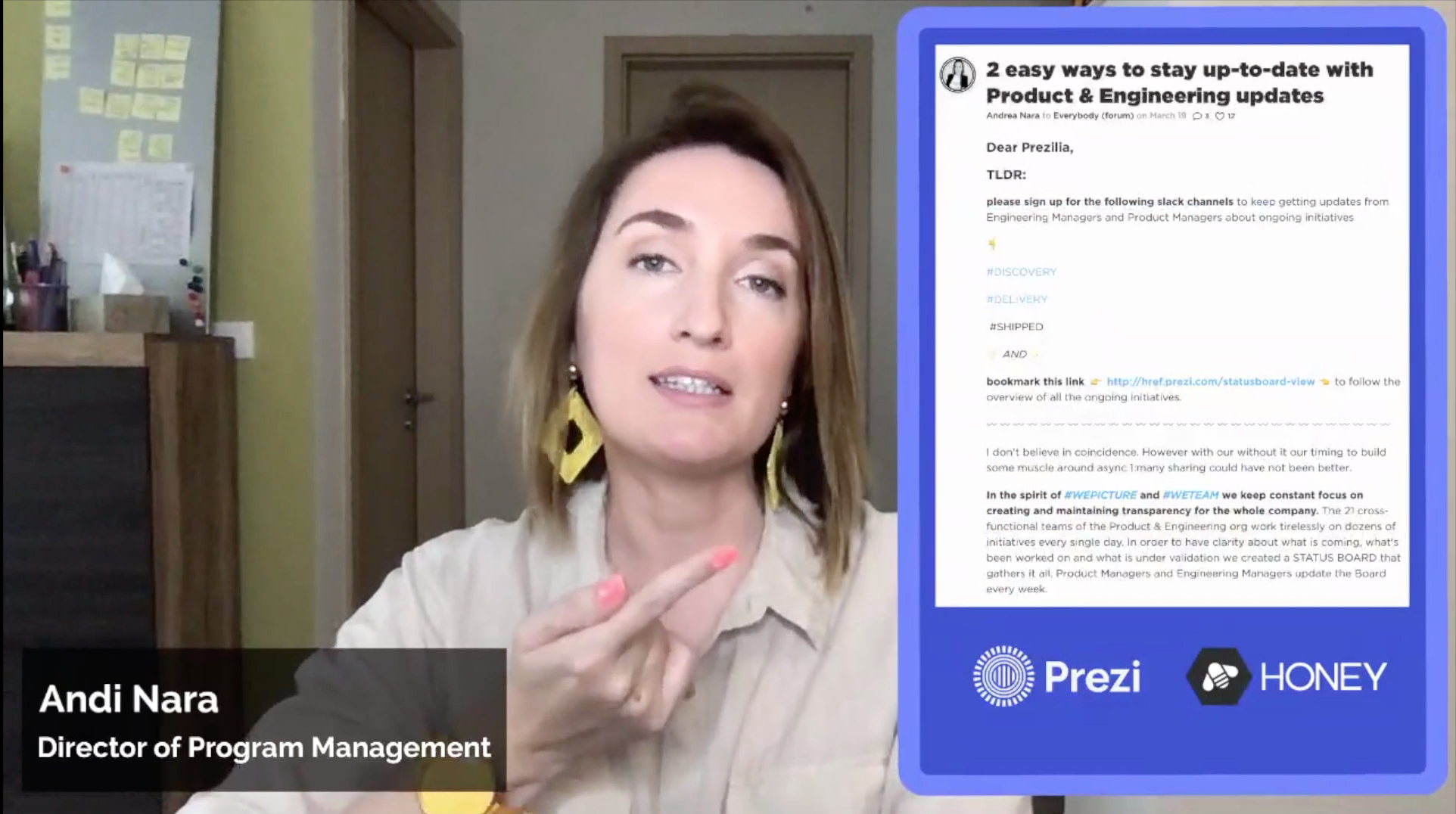 Prezi Engineering Updates