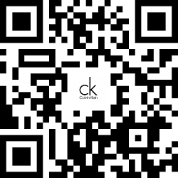URLgenius-generated TikTok QR code for Calvin Klein that opens TikTok app