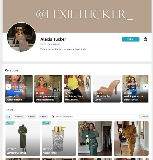 Amazon Influencer Lexie Tucker Sees Gold in URLgenius Reporting While Doubling Commissions