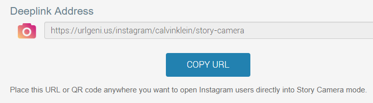 Stories Camera Deep Linking for the iOS and Android Instagram Apps