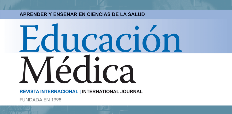 Cabecera Revista Educación Médica