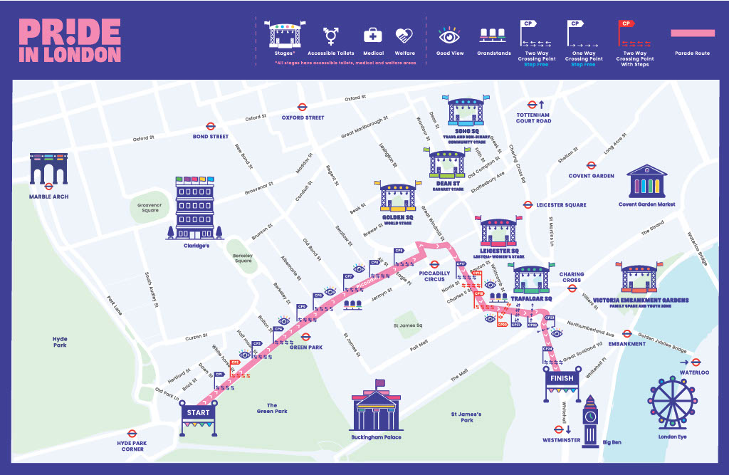 Parade Map 2025