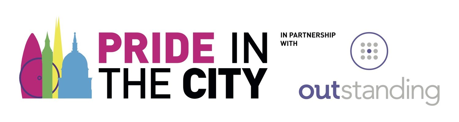 Pride in the city logo and outstanding logo