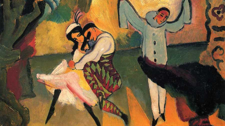 Ballet Russe, August Macke 1912