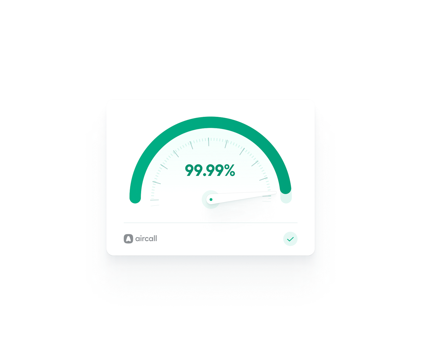 Depend on our excellent call quality and 99.99% uptime.