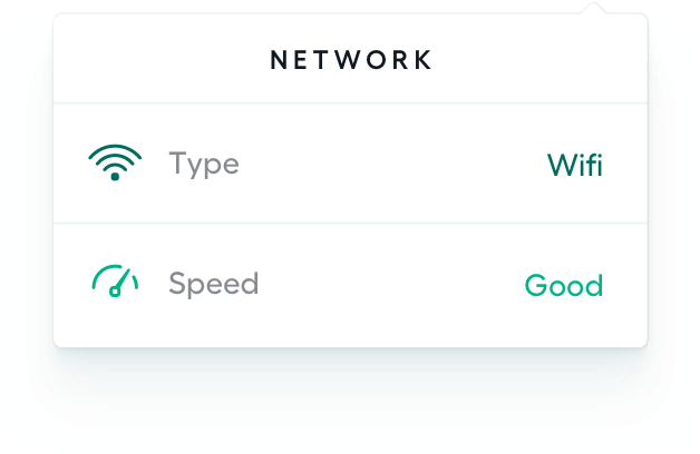 Notifications help users optimize settings