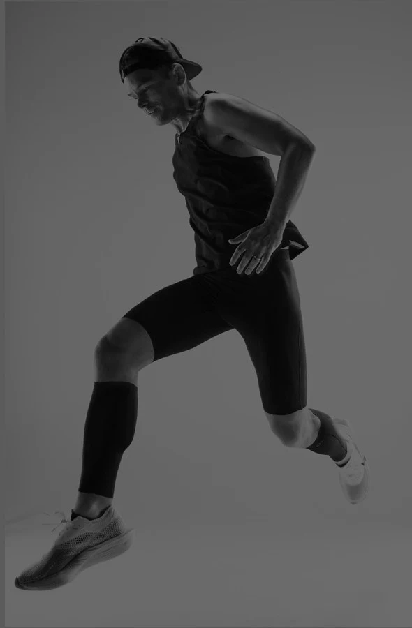 Man in Compression Top and Tights