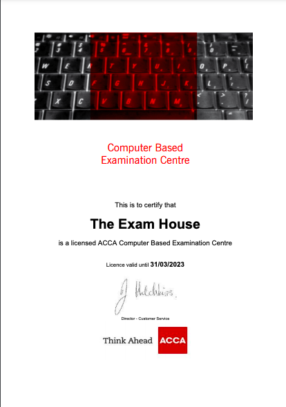 ACCA exam centre accreditation